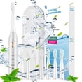 thumbnail image 1 of TIMIFIS Electric Toothbrush Toothbrush, Toothbrush with 8 Brush Heads,with Toothbrush Box, 5 Cleaning Modes, Water Proofing Ipx7 Water Proofing Toothbrush,-Newly Sonicare Toothbrush, 1 of 8