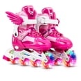 thumbnail image 1 of Patins en Ligne Ajustables avec Roues Lumineuses pour Enfants et, 1 of 6