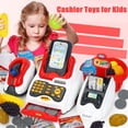 thumbnail image 1 of Multicolor Cashier Toys For Kids, Toy Grocery Store With Checkout Scanner,Fruit Card Reader, 1 of 8