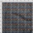 thumbnail image 3 of oneOone Viscose Chiffon Fabric Chevron Ikat Print Sewing Fabric BTY 42 Inch Wide, 3 of 4