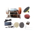 thumbnail image 4 of Almencla Mini Bench Grinder Bench Grinding Tool DIY Supplies Multifunction Sturdy Benchtop Sander Polisher for Tabletop Edge Polishing F, 4 of 8