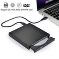 thumbnail image 2 of EIGTHTAIL USB External DVD CD RW Disc Burner Combo Drive Reader for Windows 98/8/10 Laptop PC, 2 of 8