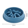 thumbnail image 2 of Slow Feeder Dog Bowl Slow Feeding Dog Food Bowl Interactive Dog Puzzle Bowl Slow Down Eating Dishes Slip Stop Maze Dog Lick Bowl For Small Medium Dogs One Size Utility, 2 of 3