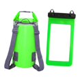thumbnail image 3 of Almencla Sac Étanche Étanche Sac à Dos 5 L Sac à Dessus Roulé pour Natation Camping Parc Aquatique Vert, 3 of 8