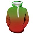 thumbnail image 1 of Penkiiy Chandails à Capuche pour Hommes Liquidation Hommes Mode Décontractée Chandails à Capuche d'Halloween Col Rond Imprimé Chandail Manches Longues Hauts Chandail Vert y2k Chandails à Capuche Hommes, 1 of 4