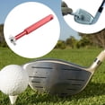 thumbnail image 4 of Golf Club Grooves Sharpener Regroover Aluminum Alloy Groove Sharpener Regroover Non-slip Handle Iron Wedge Cleaning Sharpening Tool Repair Portable Red, 4 of 8