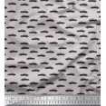 thumbnail image 1 of Soimoi Poly Georgette Fabric Car Transport Print Fabric by The Yard 52 Inch Wide, 1 of 3