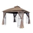 thumbnail image 3 of ​APEX GARDEN 10' x 10' Mosquito Netting for Gazebo Replacement, 3 of 4