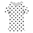 thumbnail image 3 of FAIWAD Hauts d'Été pour Femmes, Tuniques à Épaules Dénudées à Pois, Hauts à Bretelles Chaîne, Blouses Décontractées Chic Confortables, Hauts, 3 of 4