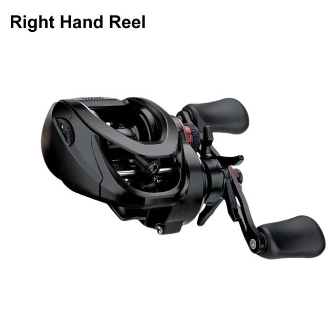 Reel Baitcasting Pêche Rapport d'Équipement 7.0:1 Semi-porcelaine N+1 Roulement Léger