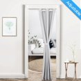 thumbnail image 4 of ZipGlo Tension Curtain Rod White Tension Rod 2pcs Spring Curtain Rod Non Slip 28 to 48 Inch No Drilling Adjustable Tension Rods for Window Closet Kitchen Wardrobe, 4 of 8