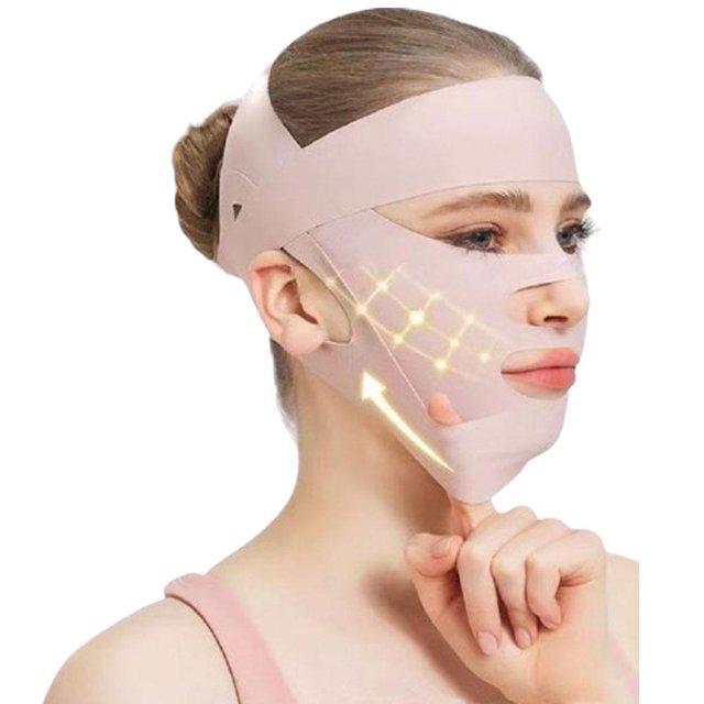 V Line Face Lifting And Firming Mask Anti-Sagging Face Shaping Improve Double Chin Beauty Face Sculpting Sleep Mask COD