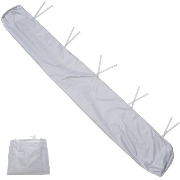 GAXIRE Waterproof Grey Patio Awning Cover Oxford Cloth Dust Shield for Retractable Outdoor Use