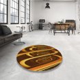 thumbnail image 4 of Ahgly Tapis Rectangulaire Lavable en Machine Intérieur Transitionnel Sedona Brun, 2 Pieds x 3 Pieds, 4 of 7
