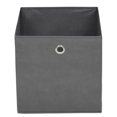 thumbnail image 3 of vidaXL Storage Boxes 10 pcs Non-woven Fabric 32x32x32 cm Grey, 3 of 5
