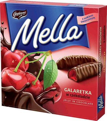 Goplana Mella Cherry Jelly in Chocolate, 190g