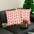 thumbnail image 2 of Housses de Coussin de Noël 18X18 Ensemble de 2 Housses de Coussin de Noël 18X18 Pouces Ensemble de 2 Coussins Décoratifs Rouges pour Canapé de Maison, 2 of 6