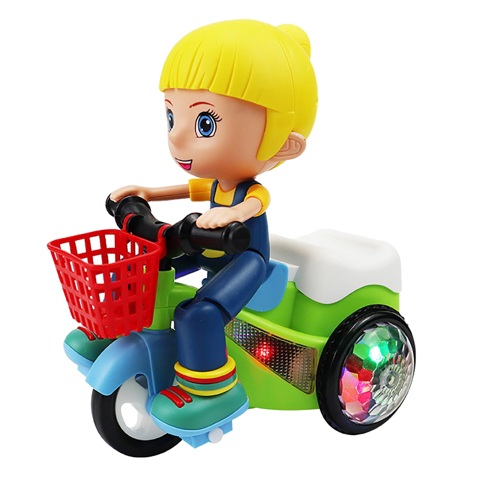 TIELUTT Intelligent Tricycle Toy for Design Functional Riding Options No Battery Required Outdoor for Boys Smelly Vial Balloon Fart Palestrina Educational Games 5 Years Educational Games 2 Years