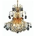 thumbnail image 2 of Elegant Lighting Toureg 19" 10 Light Royal Crystal Chandelier, 2 of 2