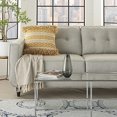 thumbnail image 3 of homeroots home decor 386110 Mustard and Ivory Textured Throw Pillow, 3 of 5