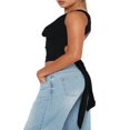 thumbnail image 2 of Womenacute;s Summer Mini Skinny Vest Solid Color Sleeveless Backless Deep V Neck Crop Tops, 2 of 4