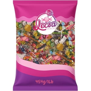 LECSA SPECIALTY SNACKS Candy Mix sac - Une sélection variée de bonbons - Assortiment de bonbons durs et chiants - Candouche en vrac par (1lb)