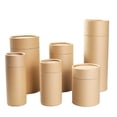 thumbnail image 3 of facefd Canisters Kraft Paper Tea Box Dried Fructose Container Tea Packing Box Caddy Storage Bottle, 3 of 9