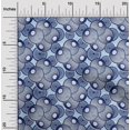thumbnail image 2 of oneOone Rayon Blue Fabric African Sewing Material Print Fabric By The Yard 56 Inch Wide, 2 of 4