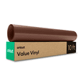 thumbnail image 1 of Cricut® Value Vinyl (12 in x 10 ft), Brown, 1 of 8