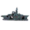 thumbnail image 4 of Cool Aquarium Decor, Boat Ornament, Simulation Non- For Aquarium Fish Tank, 4 of 8