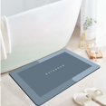 thumbnail image 4 of GROWTH TANK Anti Slip Shower Rug Bathroom Mats Floor Mat Carpet Non Slip Bath Tub Rugs Rectangle Blue L, 4 of 7