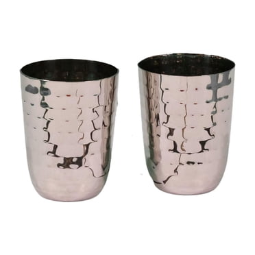 Verka Stainless Steel Drinking Glasses, 2-Piece Set, 19 oz