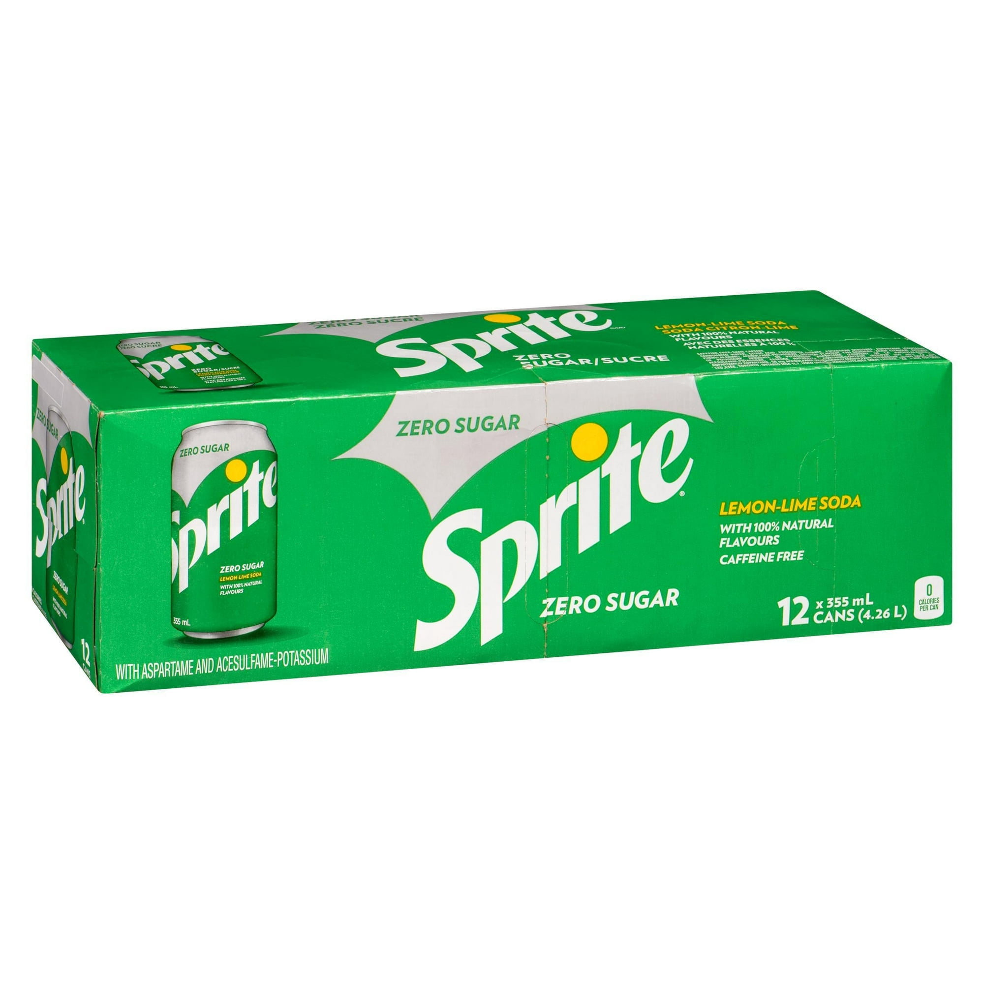 Sprite Zéro Fridge Pack Cannettes, 355 mL, 12 Pack