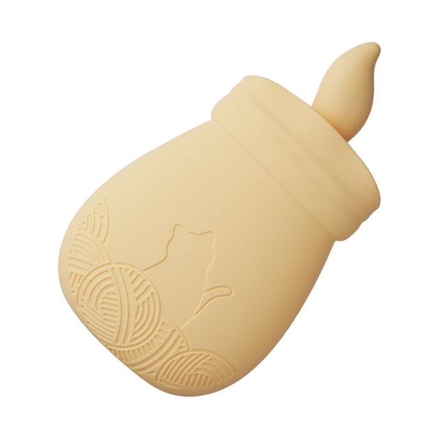 tredstone Sac d'Eau Chaude Adorable Résistant à l'Usure à Double Usage à Injection d'Eau Chauffe-Mains -Proof Sacs d'Eau Portables Maison Jaune