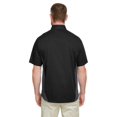thumbnail image 2 of Harriton Chemise à Manches Courtes Colorblock pour Hommes M586, 2 of 3
