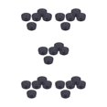 thumbnail image 1 of Transemion 5pcs Empty Aluminum Jars Cosmetic Screw Balm Lip Lid Cans Containers Black 250ml 5Set, 1 of 6