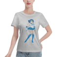 thumbnail image 1 of Women's Basic Short Sleeve T-Shirt Sailor Moon Mizuno Ami, 1 of 6