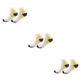 thumbnail image 4 of kurtrusly 1/2/3/5 2 Pcs/ensemble Bas de Compression pour Femmes Performance et Réduire la Fatigue Soulager Jaune P/M 3 Pcs, 4 of 6