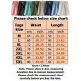 thumbnail image 2 of Innerwin Mini Pantalon Bermuda Femme Short Hot Pants Sport Longueur Genou Bas Décontracté Bleu TG, 2 of 2