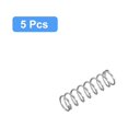 thumbnail image 3 of Unique Bargains Compression Spring, 5 Pack 304 Stainless Steel, 3mm OD, 0.3mm Wire, 10mm Length, 3 of 6