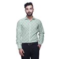 thumbnail image 1 of BESTMAN Cotton Shirt With Pockets Spread Collar Button Down Formal Shirt, 1 of 5