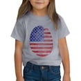 thumbnail image 4 of MKOSPLRT T-Shirts du 4 Juillet pour Enfant 3-10 Ans Manches Courtes Col Rond T-Shirts Drapeau des États-Unis T-Shirts Amusants Stars and Stripes T-Shirts Graphiques pour Fille Garçon, 4 of 9