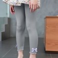 thumbnail image 2 of MeetoTime Leggings Légers pour Tout-Petits Enfants Filles Extensibles Confortables en Coton Taille Haute Leggings, 2 of 3