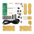 thumbnail image 4 of HILABEE DIY Digital Clock Kit DIY Alarm Clock Soldering Practice Kit for Home Diyers Green, 4 of 9