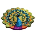thumbnail image 1 of 3D Shaped Velvet Area Rug Elegant Decorative Soft Floor Mat For Bedroom Living Room Closet Bedside, 1 of 6