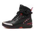 thumbnail image 1 of JG WOLVES - Summer Motorcycle Riding Boots - Breathable & Protective Gear for Men & Women - Road Racing & Commuting Shoes,Black,40, 1 of 34