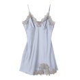 thumbnail image 4 of TopLLC Ensembles de Pyjama Ensembles de Détente pour Femmes, Vêtements de Nuit pour Femmes Mode pour Femmes Tenue d'Intérieur Pyjamas Femmes Ensemble Deux Pièces Manches Longues Pantalon Ensemble de Pyjama Robe Ensembles de Pyjama, 4 of 4