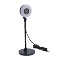 thumbnail image 1 of Webcam with Fill Light, Bendable Rod 5MP AF Touch Control Auto Focus Built in Mic Webcam with Light  for Online Learning, 1 of 7