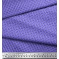 thumbnail image 3 of Soimoi Rayon Crepe Fabric Dot & Curve Block Printed Craft Fabric by the Yard 46 Inch Wide, 3 of 3