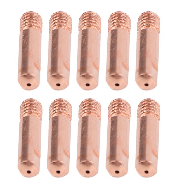 Weld Torch Contact Tips, Nozzle Contact Tips 0.8mm 1.0mm Easy For Industry Accessories For Welding Torch